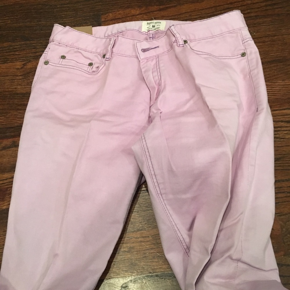 Light purple jeans